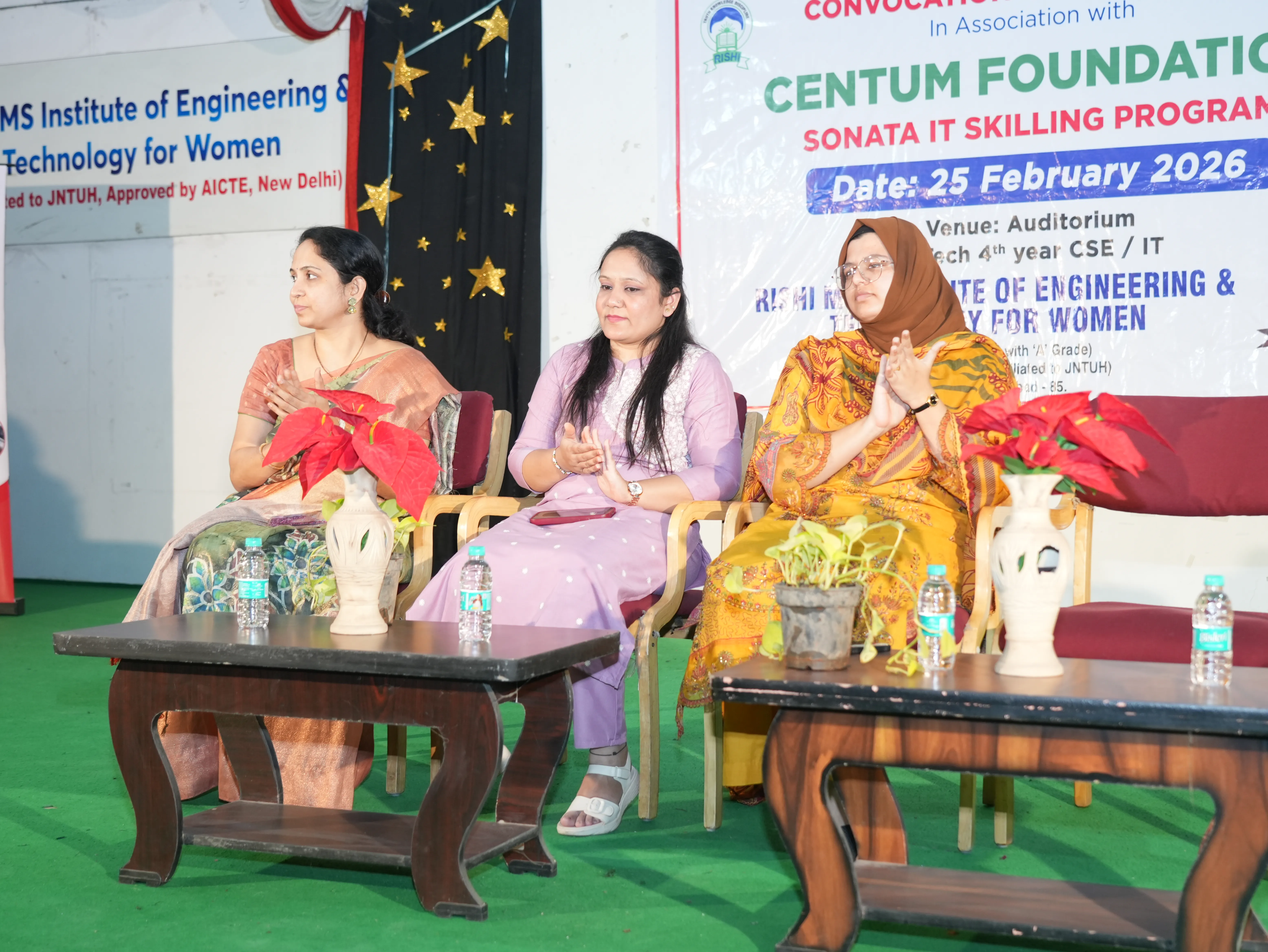 Convocation Ceremony of Sonata CSR through Centrum foundation for 4 th year students - RITW